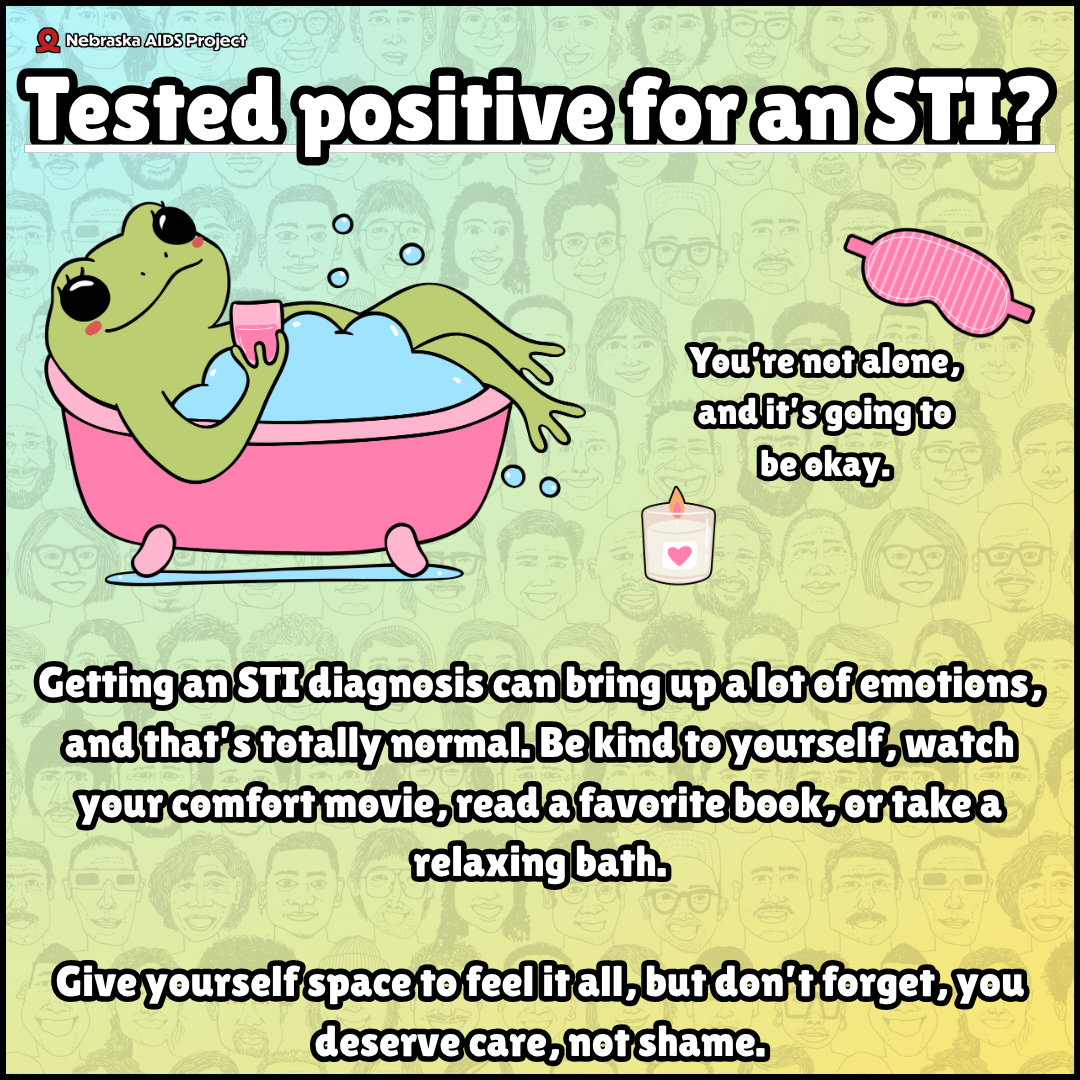Tested positive for an STI 1