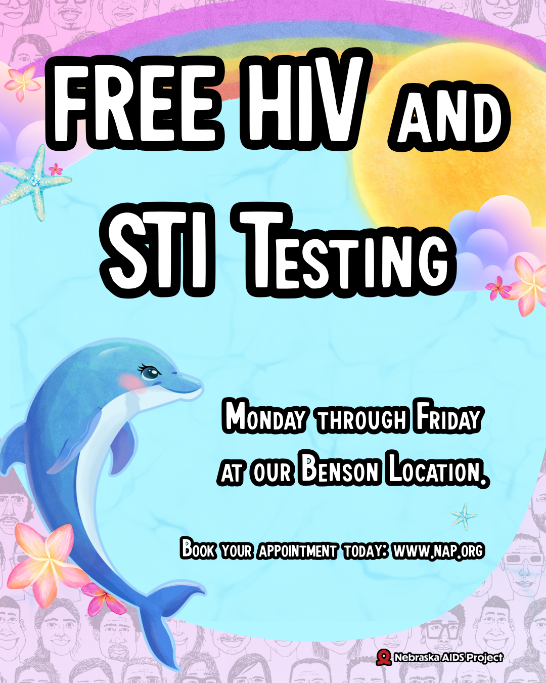 Free HIV and STI screenings Monday through Friday 4