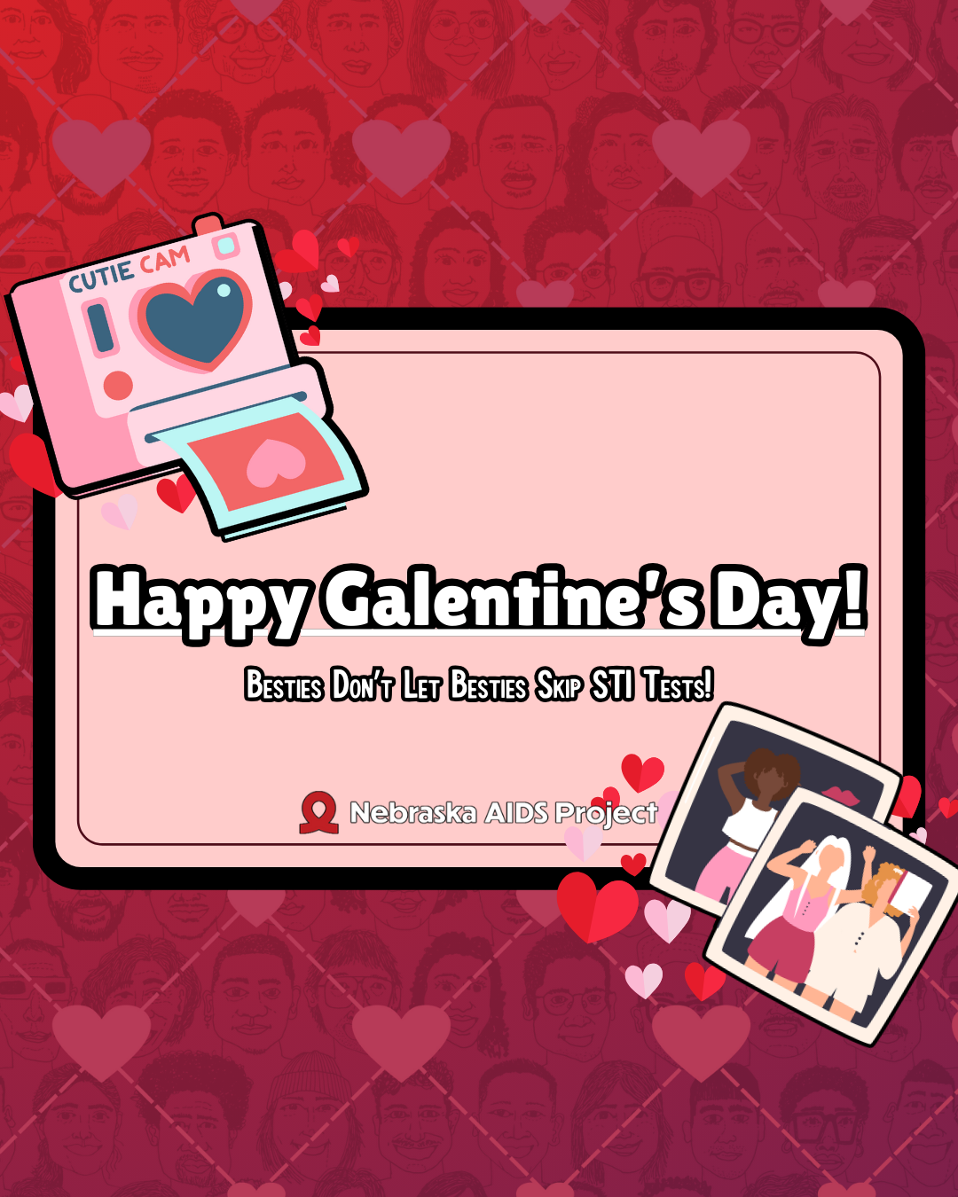 Happy Galentines Day Besties Dont Let Besties Skip STI Tests